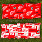 Cornhole Bean Bags Set of 8 ACA Regulation Bags Detroit Red Wings  Free Ship!!