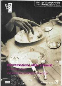 Cast Signed Programme. Conversations After a Burial. 5 Sigs Incl Claire Bloom ++ - Picture 1 of 5