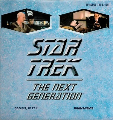 Star Trek Next Generation #157/158: Gambit #2/Phantasms Laserdisc — 第 1/2 张图片