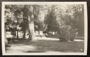 Union Creek Auto Park Oregon RPPC #1 Rogue River - Picture 1 of 2