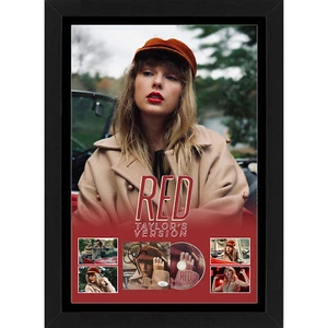 Taylor Swift - Signed & Framed Red CD Cover Deluxe Display (JSA COA) - Bild 1 von 2