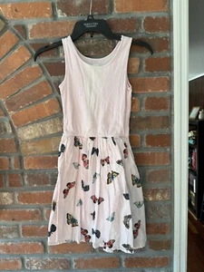 Gap Kids Pink Stretch Butterfly Summer Cotton Size XL 12 - Picture 1 of 6