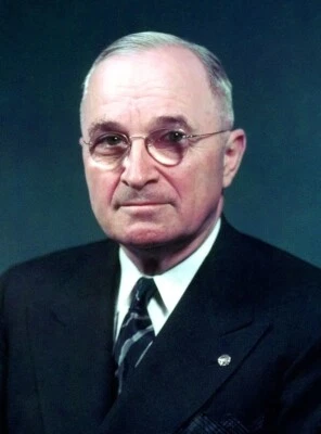 FOTO RETRATO OFICIAL DE Harry Truman 1947 Presidente Foto 1 de 2