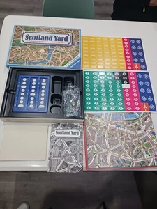 SCOTLAND YARD BY RAVENSBURGER GREAT RARE VINTAGE BOARD GAME 1983 COMPLETE NEW - Picture 1 of 11