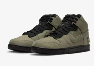 Scarpe Nike Dunk High X Soulgoods '90S "Olive/Black" DR1415-200 taglia 10 - Foto 1 di 6