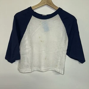 Vintage 1980er Jahre Jerzees Netz Übung Trikot, Deadstock Neu mit Etikett, Größe XL 46 - Bild 1 von 2