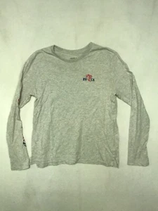 RVCA Grey Size S / 8 Adult City of Angles Womens Long Sleeve Tee T-Shirt Ceddia - Picture 1 of 10