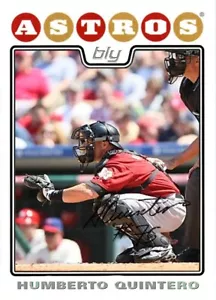 Humberto Quintero - Houston Astros - 2008 Style Custom Card - Picture 1 of 2