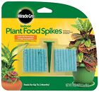 Miracle-Gro Indoor Plant Food 48-Spikes Fertilizer Spikes 2.2-Ounce