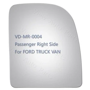 Espejo retrovisor de vidrio para 99-07 Ford F250/F350/F450/F550 Super Duty lado del pasajero derecho - Imagen 1 de 12