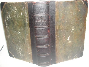 MICHAEL SCOTT Tom Cringle’s Log 1845 LEATHER 1810s JAMAICA Pirate CUBA Caribbean - Picture 1 of 2