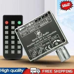 XY-Y50L Audio Digital Power Amplifier Board 50W AUX USB with Remote Control ~G - Picture 1 of 10