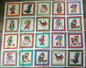 1 Adorable "30's Quilt Collection" Cotton Quilting Crafting Sewing Fabric Panel