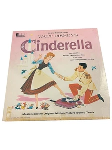 Vinyl LP Walt Disney’s Cinderella- Disneyland Records 1207 1963 - Picture 1 of 4
