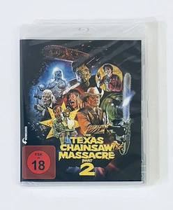 THE TEXAS CHAINSAW MASSACRE Part 2 / GERMAN REGION B Blu Ray - Factory Sealed - Bild 1 von 4