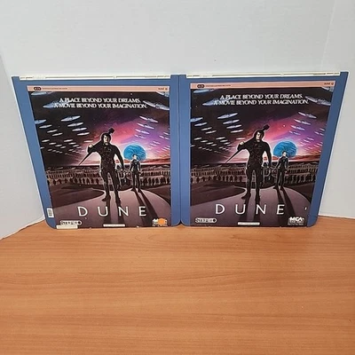 Dune CED Video Disc Vintage 1984 David Lynch Kyle MacLachlan Tested Both Discs - Image 1 of 4