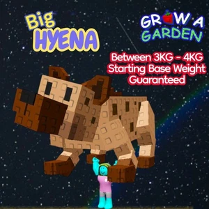 BIG Hyena. Age/Weight Shown In Photo. Grow A Garden - Picture 1 of 1