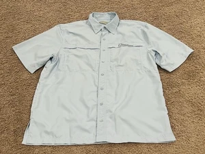 Camisa de pesca Ducks Unlimited ventilada para hombre talla grande azul claro - Imagen 1 de 9