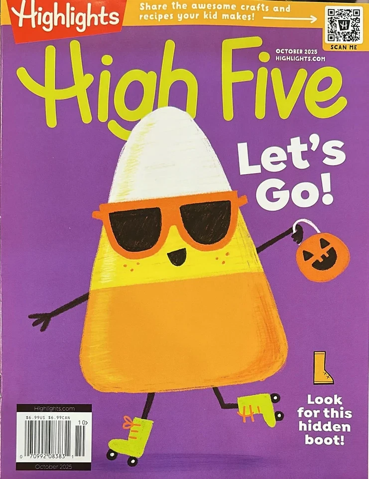 HIGHLIGHTS HIGH FIVE MAGAZINE | OCT 2025 | LET'S GO!