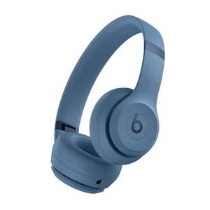 Beats, Solo4 Cuffie over-ear Bluetooth 5.3 con pulsante multifunzione, Blu - Photo 1/3