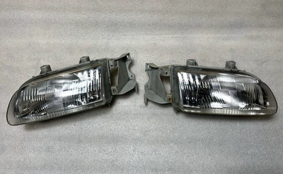 JDM 94-98 HONDA ODYSSEY RA1 RA2 RA3 OEM JUEGO DE FAROS DELANTEROS RHD Foto 1 de 4