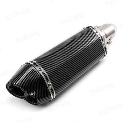Universa 51mm 2" Slip-On Muffler Exhaust Pipe For CF-Moto 650 800 MT 400GT 450SR - Imagem 1 de 4