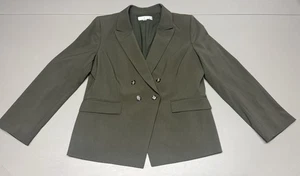 Tahari ASL olivgrüner Blazer Jacke Damen Größe 18 W Büro Business - Bild 1 von 17