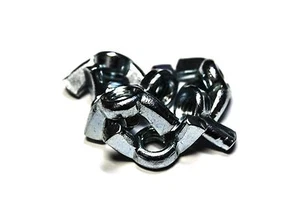 (250) 5/16"-18 WING NUTS -COARSE THREAD- ZINC - Picture 1 of 1