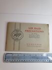 Vintage W.D. & H.O.Wills Air Raid Precautions Cigarette Card Album With Cards