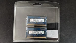Hynix 4GB DDR3 2x 2GB RAM HMT325S6BFR8C-H9 SO-DIMM - 1Rx8 PC3-10600S-9-10-B1 - Bild 1 von 3