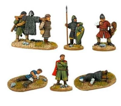 Crusader Miniatures DAN011 - Norman Characters & Casualties - SAGA - Image 1 of 2