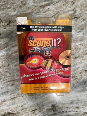 TV Scene It? To Go? The DVD Game TV Trivia Travel Edition NEW - Image 1 of 2