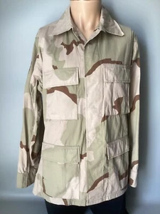 US Army Coat Desert Tri Colour Camouflage shirt Small Regular (R73) - Picture 1 of 11