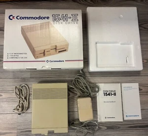 *** Commodore 64 C64/C128 *** Floppy Diskettenlaufwerk 1541-II *** Mit OVP + Anl - Bild 1 von 14