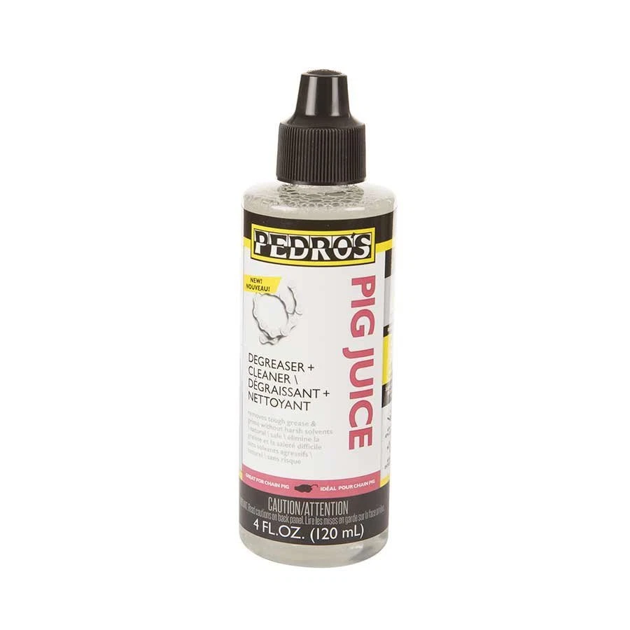 Pedro's Pig Juice Degreaser 4oz Pedros Bike Chain Cleaner Solvent