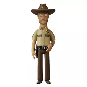 The Walking Dead Rick Grimes Designed 8-inch Tall Stylized Vinyl Idolz Figure - Imagen 1 de 2
