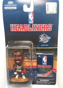 Figura 1997 Corinthian Headliners Grant Hill Detroit Pistons - Imagen 1 de 2