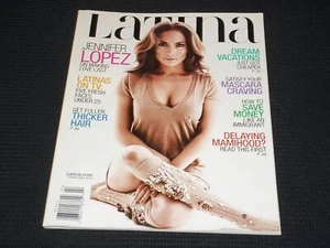 2010 FEBRUARY LATINA MAGAZINE - JENNIFER LOPEZ FRONT COVER - L 8704 - Picture 1 of 2