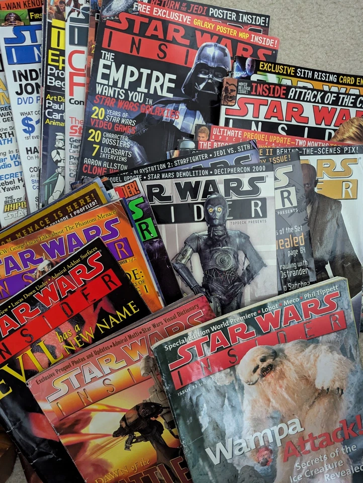 Star Wars Insider Magazine 1997-2004 Pick Your Issue Foto 1 de 1