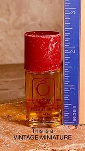 Vintage O de LANCOME Perfume .25oz/7.5ml MINIATURE Splash EDT NOS Cap Distressed - Picture 1 of 10