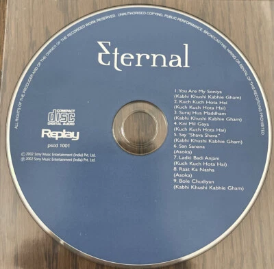 ETERNAL Remixes Of K3G Kuch Kuch Hota Hai Asoka Bollywood Soundtrack Compilation - Image 1 of 2