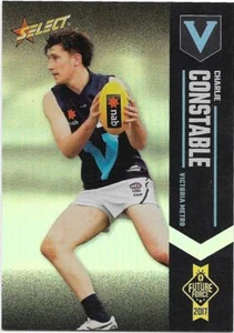 2017 Future Force Silver Rainbow Parallel (71) Charlie CONSTABLE Geelong - Picture 1 of 1