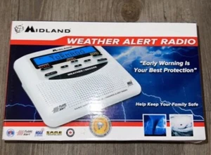 WR120EZ NEW NOAA Emergency Weather Alert Radio battery backip early warn S.A.M.E - Picture 1 of 1
