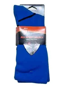 Sof Sole, Baseball Performance, Bright Blue Socks 2 Pair Size Men's 10-12.5 - Picture 1 of 3