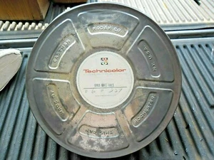 ELVIS PRESLEY GIRLS GIRLS GIRLS TECHNICOLOR CORP FILM REEL CAN NO FILM CAN ONLY - Picture 1 of 5