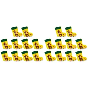 10pcs Unfinished Strümpfe Weihnachten Strümpfe Material Kits - Bild 1 von 12