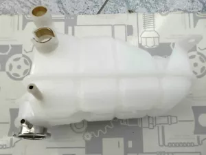 Genuine Mercedes Coolant Expansion Tank W124 W201 2.5-16, 2.3-16, 2.6 NEW! NOS! - Picture 1 of 3