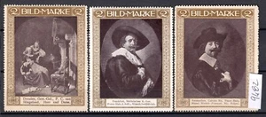 ES9482 Plakatmarken: Meisterwerke Eur. Museen prächtige typografische Drucke - Bild 1 von 1