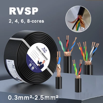 2/4/6/8 adrig Steuerleitung Datenleitung geschirmt Kabel Stromkabel Twisted Pair - Bild 1 von 4