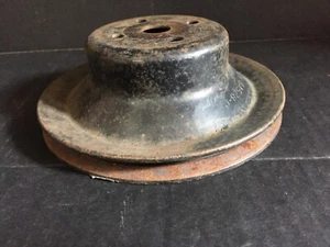 Ford water pump pulley 250 6 cyl Falcon Mustang XY single sheave groove - Bild 1 von 7